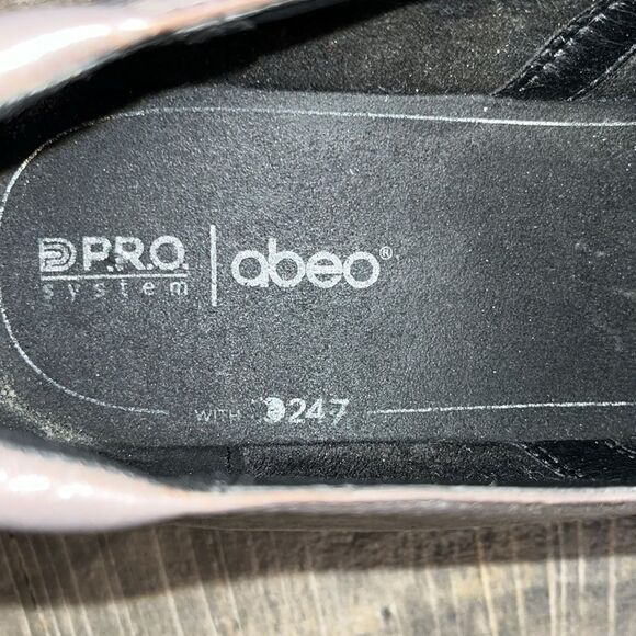 Abeo Camden leather Pro system slip resistant sure grip 1” clogs - Picture 5 of 5